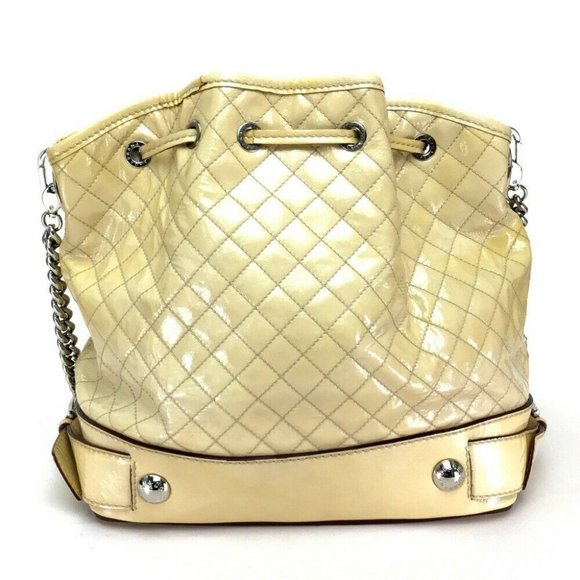 AUTH DOLCE&GABBANA Quilted Drawstring bag with tassel Shoulder Shoulder Bag - Picture 3 of 9